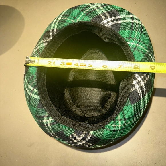 Green Plaid Fedora Hat perfect for St.Patty’s Day! ☘️ - Picture 12 of 17